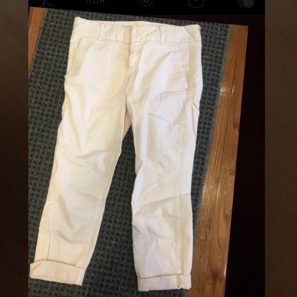 J Crew light pink Capri! Cute and fashionable!